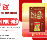 Lịch Phù Điêu TPHCM độc đáo - Sản phẩm nghệ thuật và quà tặng ý nghĩa