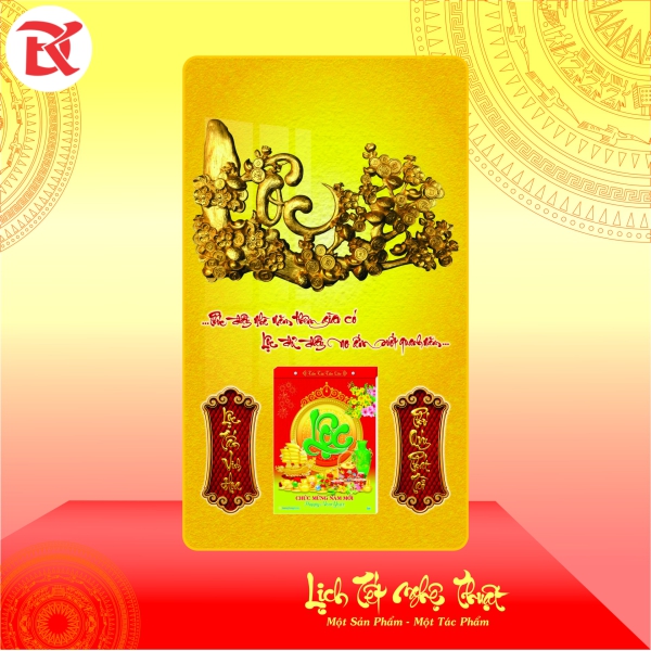 Lịch Tết Đinh Mùi 2027 - KT  39x68cm (2/2)