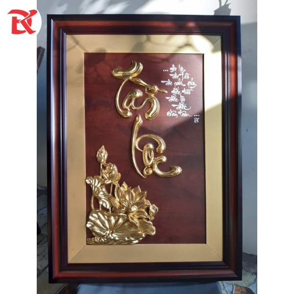 Tranh thư pháp chữ Tài Lộc