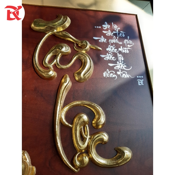 Tranh thư pháp chữ Tài Lộc